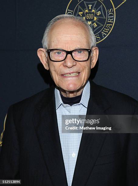 Lyricist Alan Bergman attends the 53rd Annual ICG Publicists Awards at The Beverly Hilton Hotel on February 26, 2016 in Beverly Hills, California.