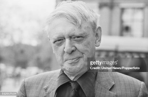 English author Anthony Burgess in London on 9th May 1986.