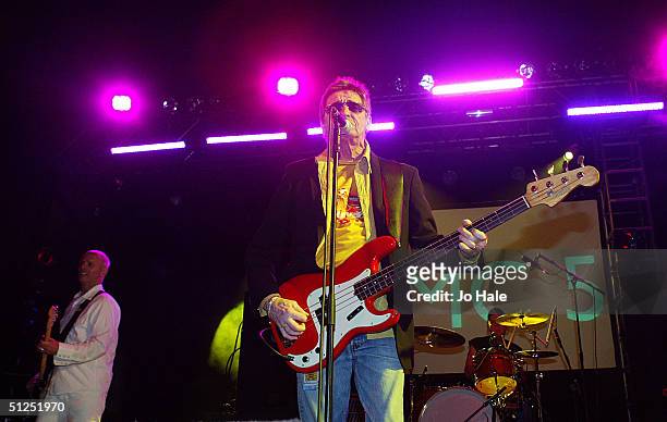 Perform on stage on the second day of "The Carling Weekend: Reading Festival" on August 28, 2004 in Reading, England. The festival takes place at two...