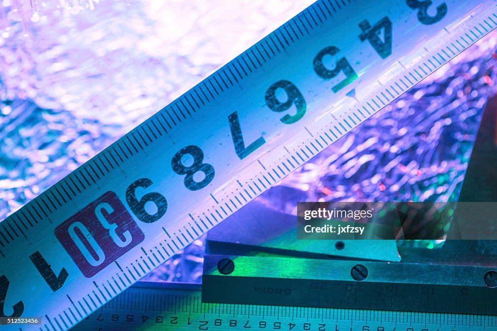 Calliper V Ruler Vernier Calliper And Ruler High-Res Stock Photo - Getty Images