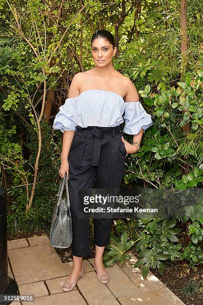 Designer Rachel Roy attends NET-A-PORTER Celebrates Women Behind The Lens at Chateau Marmont on February 26, 2016 in Los Angeles, California.