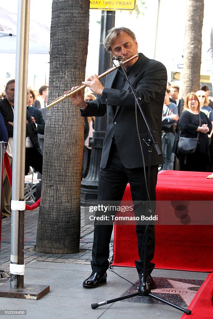 Ennio Morricone Honored With Star On The Hollywood Walk Of Fame