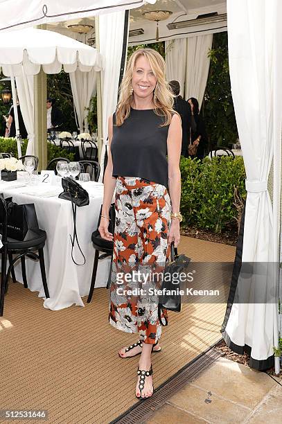 Eve Geber attends NET-A-PORTER Celebrates Women Behind The Lens at Chateau Marmont on February 26, 2016 in Los Angeles, California.