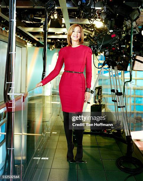 News correspondent Chris Jansing is photographed for More Magazine on August 9, 2012 in Washington, DC. PUBLISHED IMAGE.