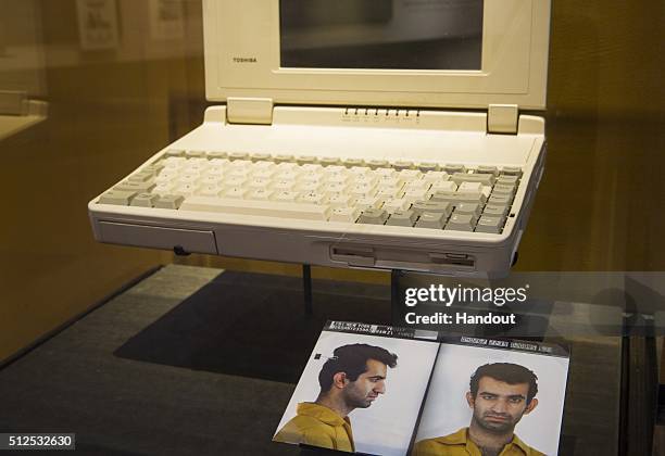 Toshiba laptop that was seized from an apartment in Manila being used by Ramzi Yousef, who orchestrated the 1993 World Trade Center bombing attack....