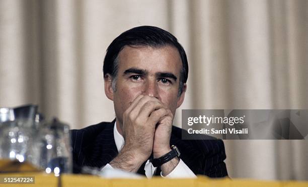 Jerry Brown posing for a photo on May 3, 1976 in New York, New York.