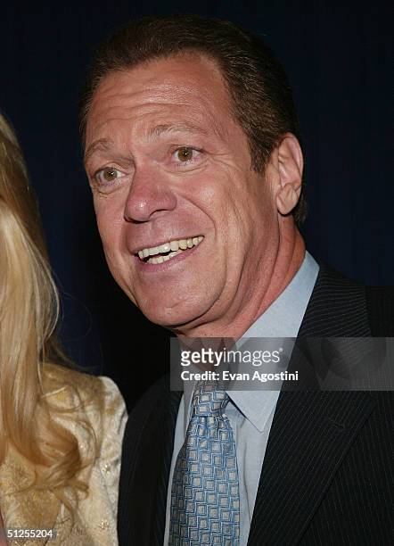 Comedian Joe Piscopo attends the "Live From New York Its Wednesday Night" on September 1, 2004 at Cipriani's 42nd Street, in New York City.