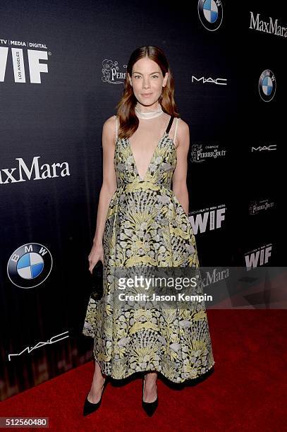 Actress Michelle Monaghan attends Ninth Annual Women In Film Pre-Oscar Cocktail Party presented by Max Mara, BMW, M-A-C Cosmetics and Perrier-Jouet...