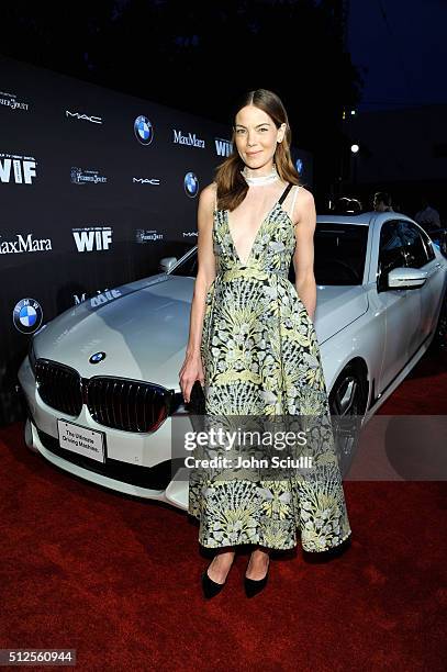 Actress Michelle Monaghan in Max Mara attends Ninth Annual Women In Film Pre-Oscar Cocktail Party presented by Max Mara, BMW, M-A-C Cosmetics and...