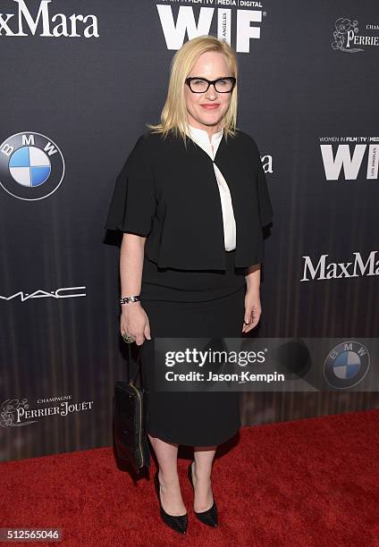 Actress Patricia Arquette attends Ninth Annual Women In Film Pre-Oscar Cocktail Party presented by Max Mara, BMW, M-A-C Cosmetics and Perrier-Jouet...