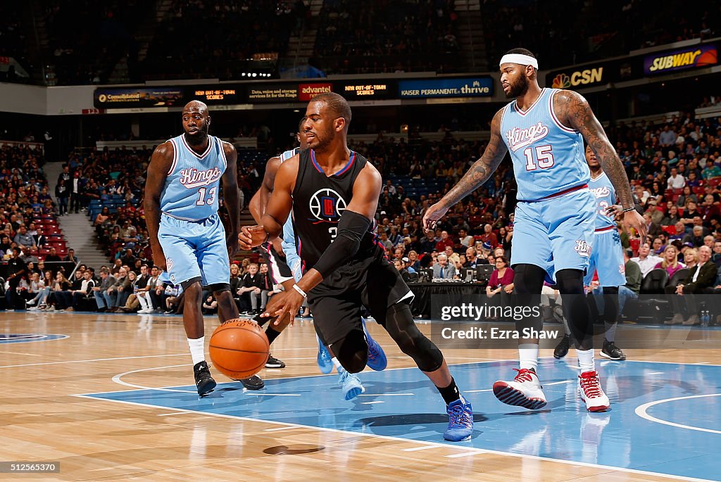 Los Angeles Clippers v Sacramento Kings