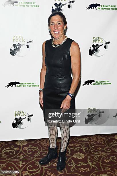 Development director for the Rainforest Action Network Jeri Howland attends 2016 Eco Rock - A benefit for The Rainforest Action Network at The...