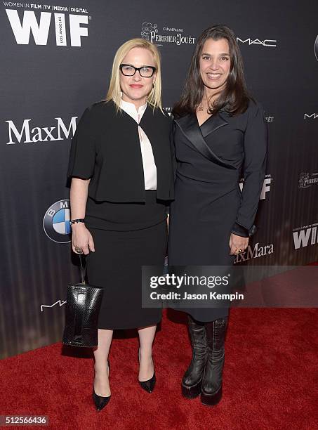 Actress Patricia Arquette and director Kamala Lopez attend Ninth Annual Women In Film Pre-Oscar Cocktail Party presented by Max Mara, BMW, M-A-C...