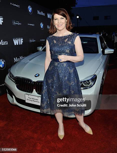 Actress Kate Flannery attends Ninth Annual Women In Film Pre-Oscar Cocktail Party presented by Max Mara, BMW, M-A-C Cosmetics and Perrier-Jouet at...