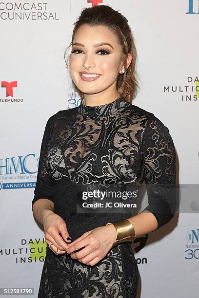 Executive Antonietta Collins attends the 19th Annual National Hispanic Media Coalition Impact Awards Gala at Regent Beverly Wilshire Hotel on...