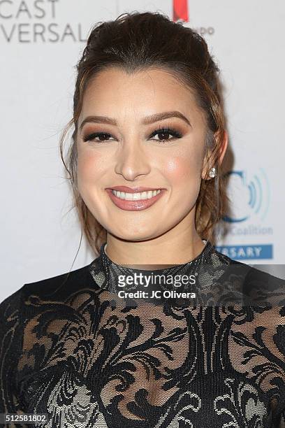 Executive Antonietta Collins attends the 19th Annual National Hispanic Media Coalition Impact Awards Gala at Regent Beverly Wilshire Hotel on...