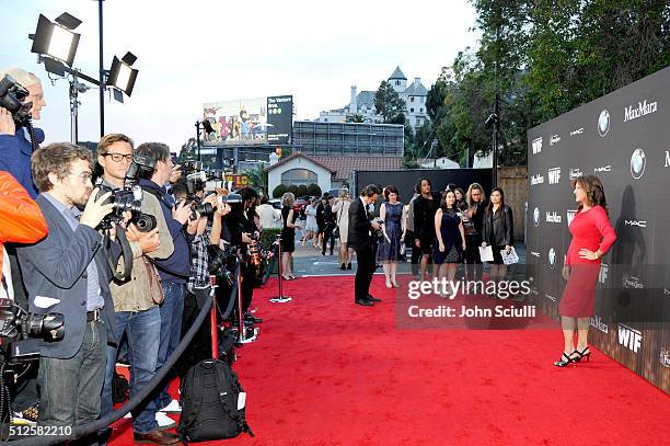 President of Women In Film LA Cathy Schulman attends Ninth Annual Women In Film Pre-Oscar Cocktail Party presented by Max Mara, BMW, M-A-C Cosmetics...