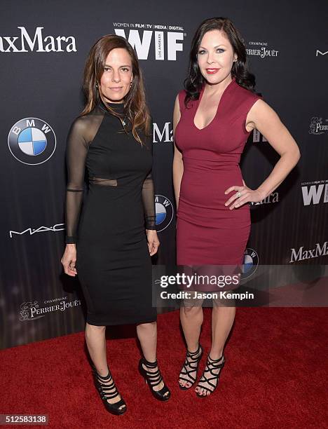 Actress Christa Campbell attends Ninth Annual Women In Film Pre-Oscar Cocktail Party presented by Max Mara, BMW, M-A-C Cosmetics and Perrier-Jouet at...