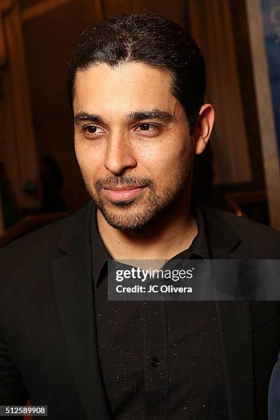 Actor Wilmer Valderrama attends the 19th Annual National Hispanic Media Coalition Impact Awards Gala at Regent Beverly Wilshire Hotel on February 26,...