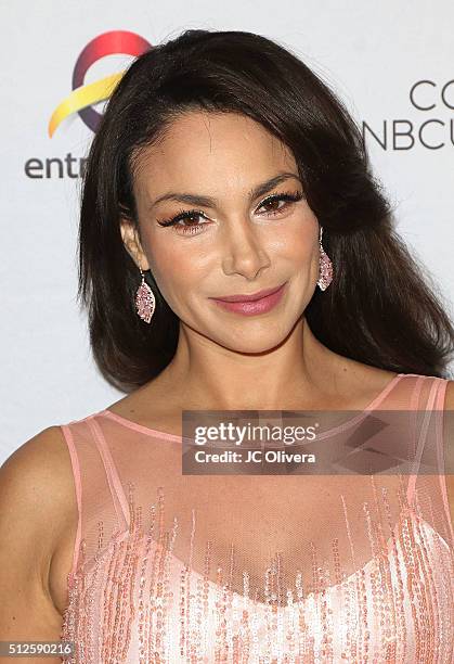 Actress Patricia De Leon attends the 19th Annual National Hispanic Media Coalition Impact Awards Gala at Regent Beverly Wilshire Hotel on February...