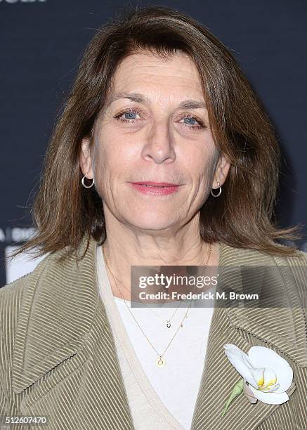 Film Editor Maryann Brandon attends the Ninth Annual Women In Film Pre-Oscar Cocktail Party presented by Max Mara, BMW, M-A-C Cosmetics, and...