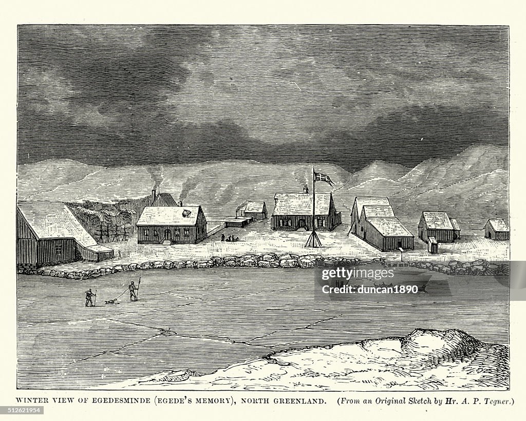 Egedesminde, Greenland in the 19th Century
