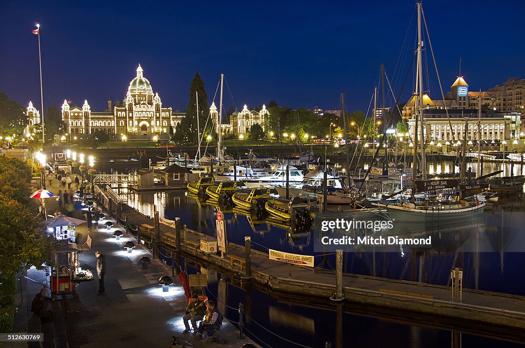 Victoria Inner Harbor reflections