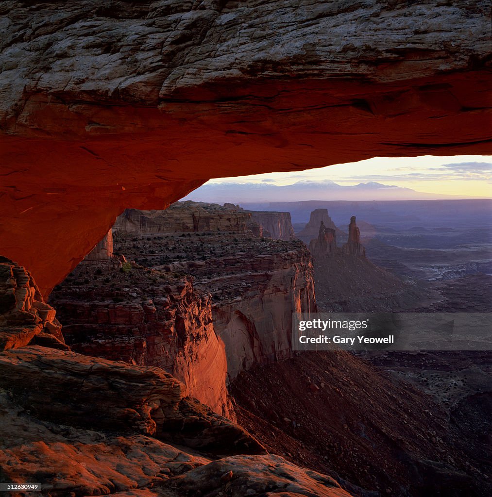 Mesa Arch at sunrise