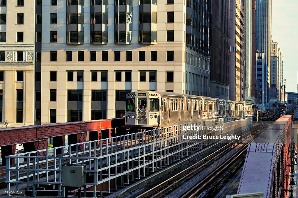 Brown Line Arrival