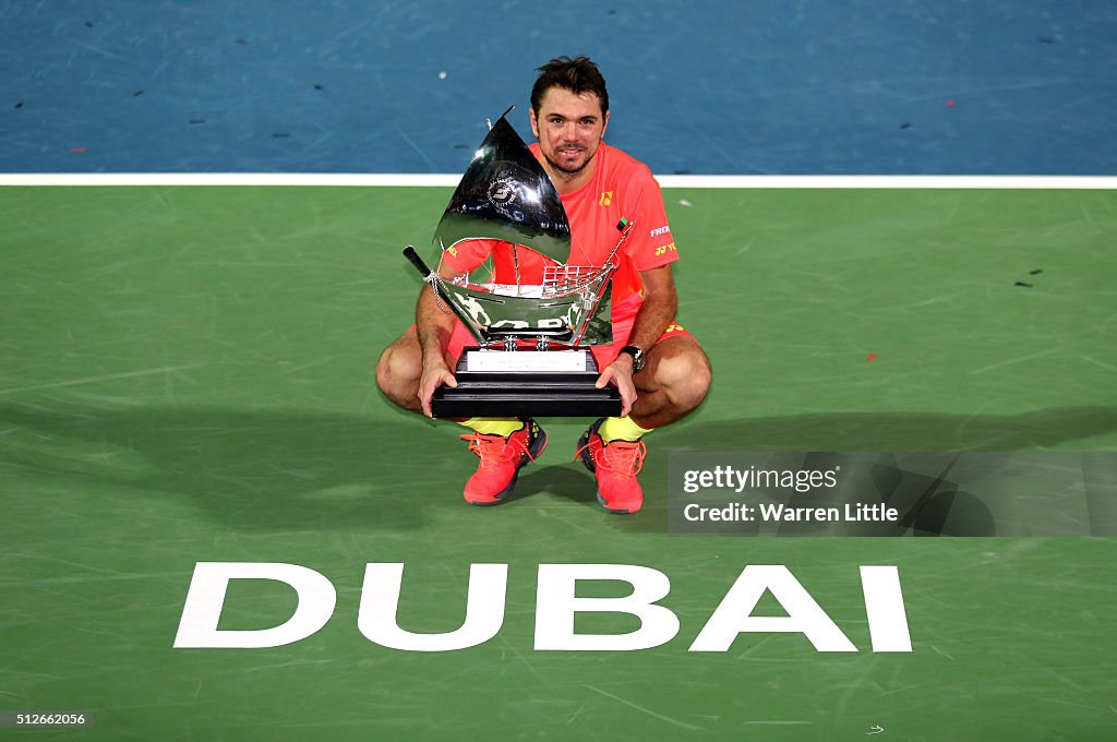 ATP Dubai Duty Free Tennis  Championship - Day Eight