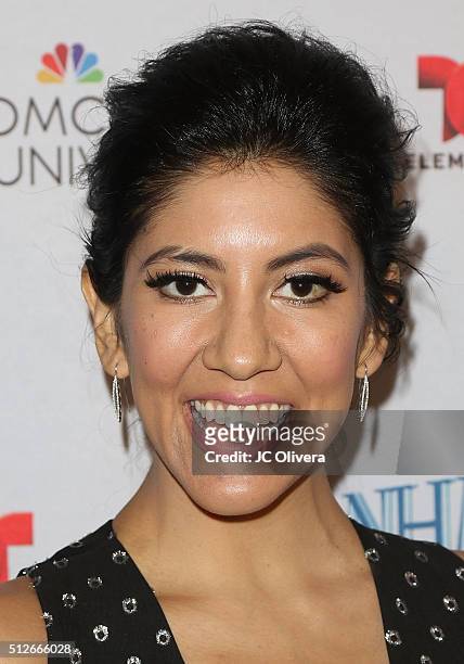 Actress Stephanie Beatriz attends the 19th Annual National Hispanic Media Coalition Impact Awards Gala at Regent Beverly Wilshire Hotel on February...