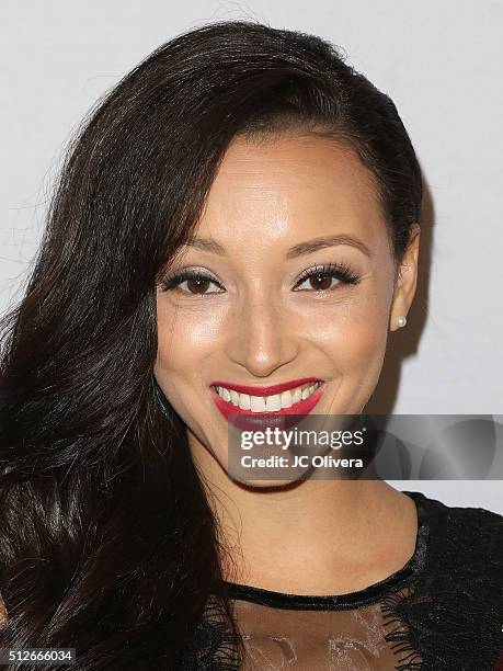 Actress Danielle Vega attends the 19th Annual National Hispanic Media Coalition Impact Awards Gala at Regent Beverly Wilshire Hotel on February 26,...
