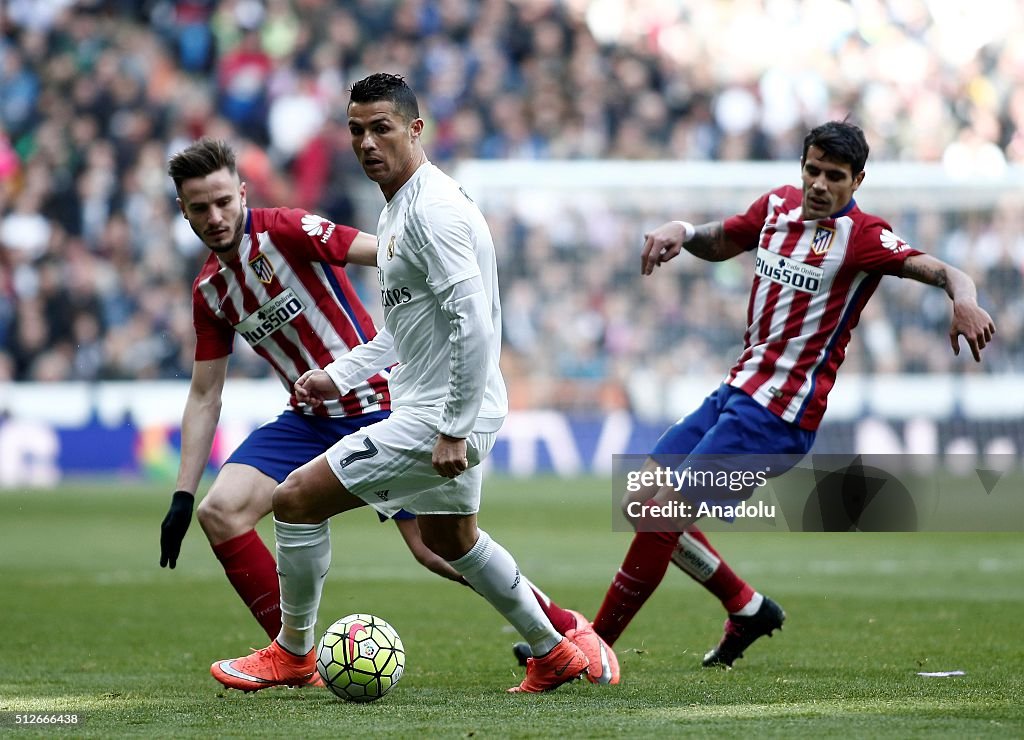 Real Madrid CF v Club Atletico de Madrid - La Liga