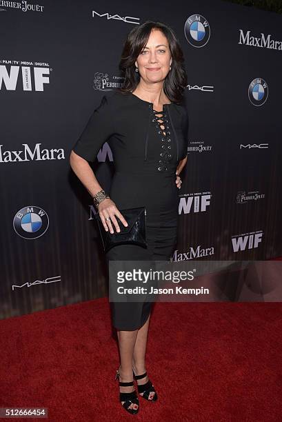 Producer Jane Fleming, in Max Mara, attends Ninth Annual Women In Film Pre-Oscar Cocktail Party presented by Max Mara, BMW, M-A-C Cosmetics and...