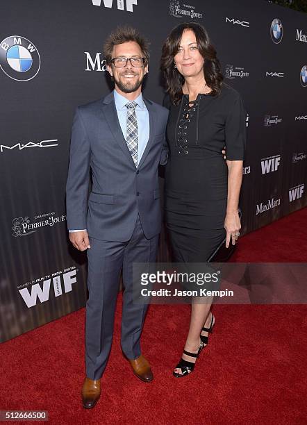 Producer Jane Fleming , in Max Mara, attends Ninth Annual Women In Film Pre-Oscar Cocktail Party presented by Max Mara, BMW, M-A-C Cosmetics and...