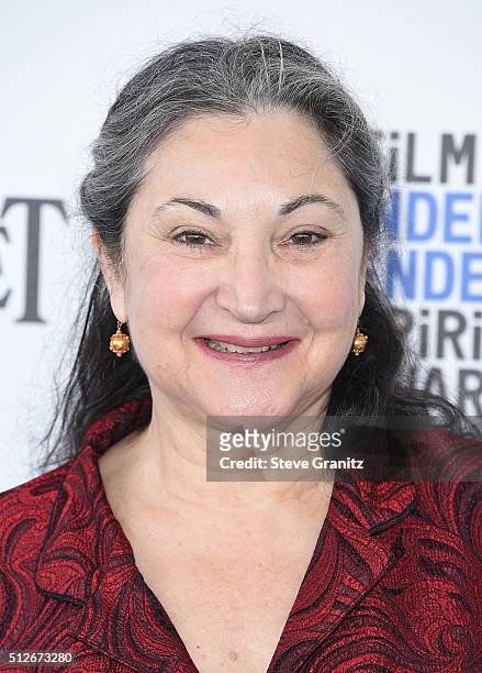 Actress Robin Bartlett attends the 2016 Film Independent Spirit Awards on February 27, 2016 in Santa Monica, California.