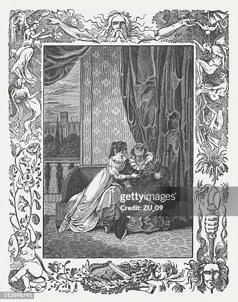 romeo and juliet - julia an stock-grafiken, -clipart, -cartoons und -symbole