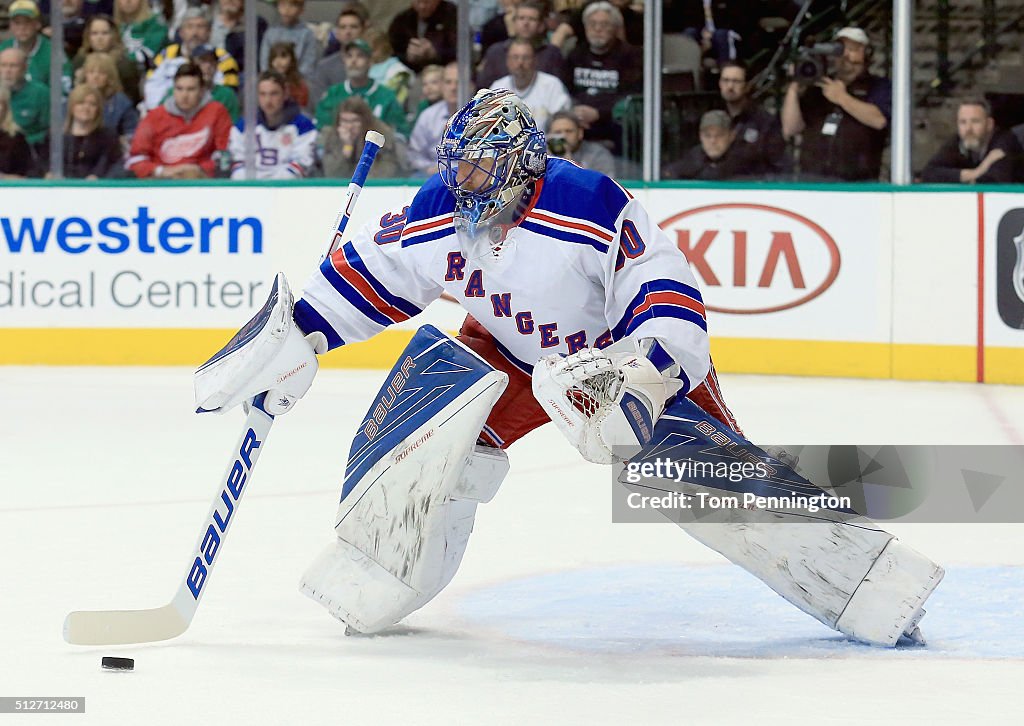 New York Rangers v Dallas Stars