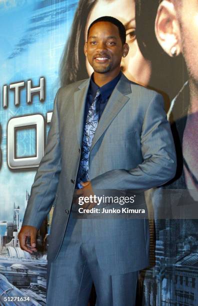 Will Smith attends the Japanese premiere of "I, Robot" on September 8, 2004 in Tokyo, Japan. The film opens on September 18 in Japan.