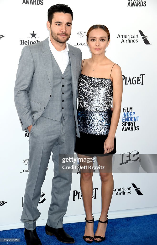 Actors Christopher Abbott and Olivia Cooke attend the 2016 Film... News ...