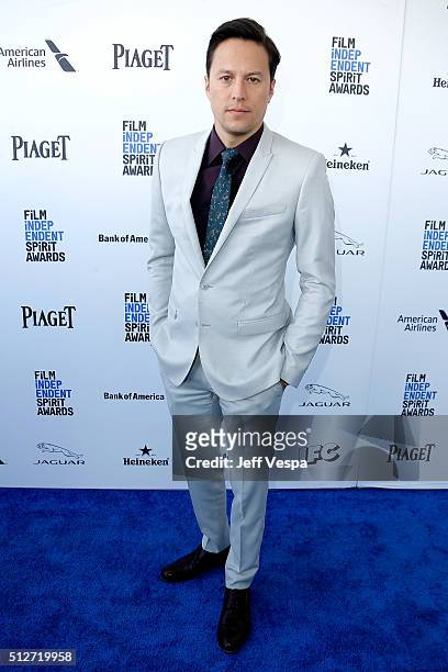 Director Cary Fukunaga attends the 2016 Film Independent Spirit Awards on February 27, 2016 in Santa Monica, California.