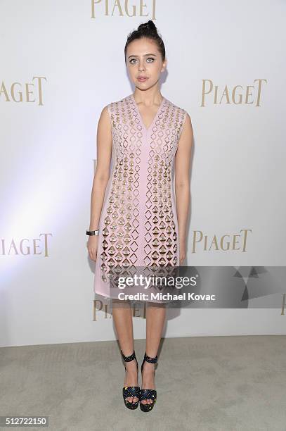 Actress Bel Powley attends the 2016 Film Independent Spirit Awards sponsored by Piaget on February 27, 2016 in Santa Monica, California.