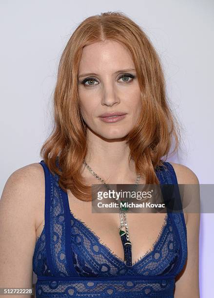 Actress Jessica Chastain attends the 2016 Film Independent Spirit Awards sponsored by Piaget on February 27, 2016 in Santa Monica, California.