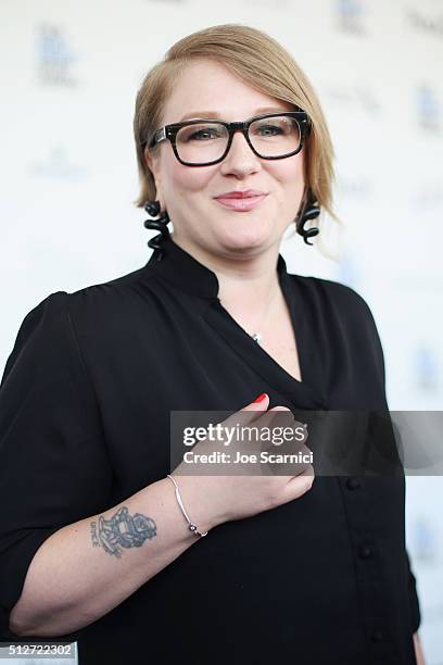 Mel Eslyn attends the 2016 Film Independent Spirit Awards sponsored by Piaget on February 27, 2016 in Santa Monica, California.