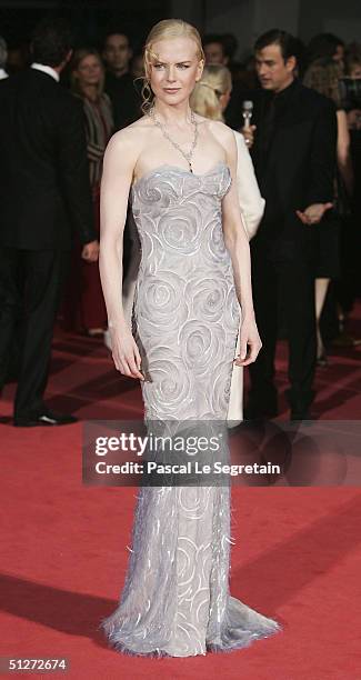 Actress Nicole Kidman attends the "Birth" Premiere at the 61st Venice Film Festival on September 8, 2004 in Venice, Italy.