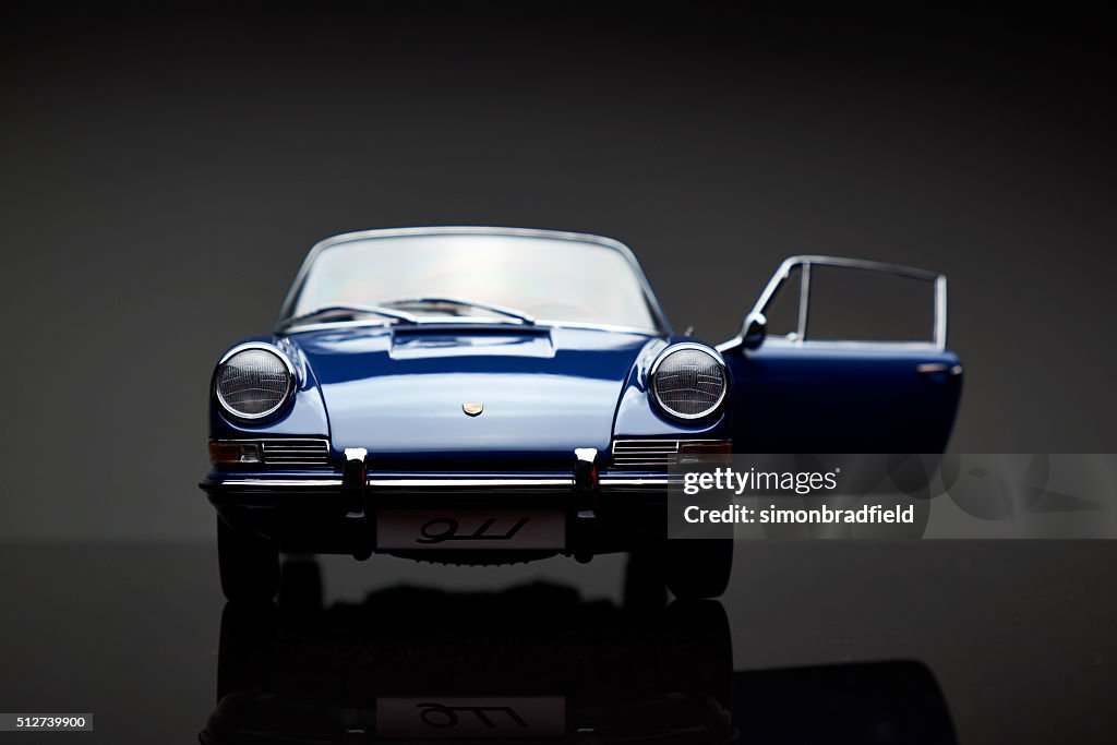 Classic Porsche 911 Model Front View