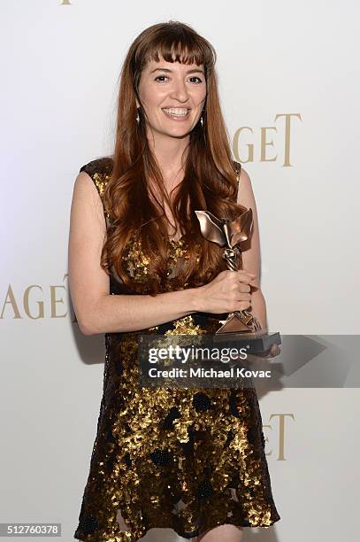 Director Marielle Heller attends the 2016 Film Independent Spirit Awards sponsored by Piaget on February 27, 2016 in Santa Monica, California.