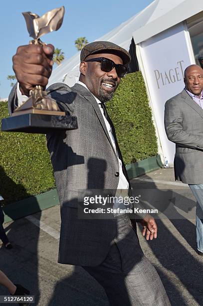 Actor Idris Elba attends the 2016 Film Independent Spirit Awards sponsored by Piaget on February 27, 2016 in Santa Monica, California.