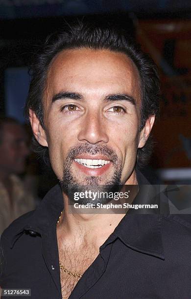 Actor Francesco Quinn attends the premiere of "VLAD" at the Arclight Theater on September 8, 2004 in Hollywood, California.