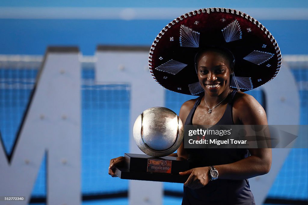 Telcel ATP Mexican Open 2016 - Cibulkova v Stephens